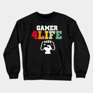 gamer 4life Crewneck Sweatshirt